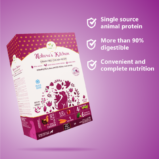 PawFect Freeze Dried hondenvoeding Kip 250 gr.