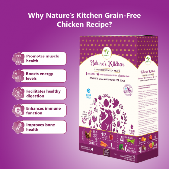 PawFect Freeze Dried hondenvoeding Kip 250 gr.