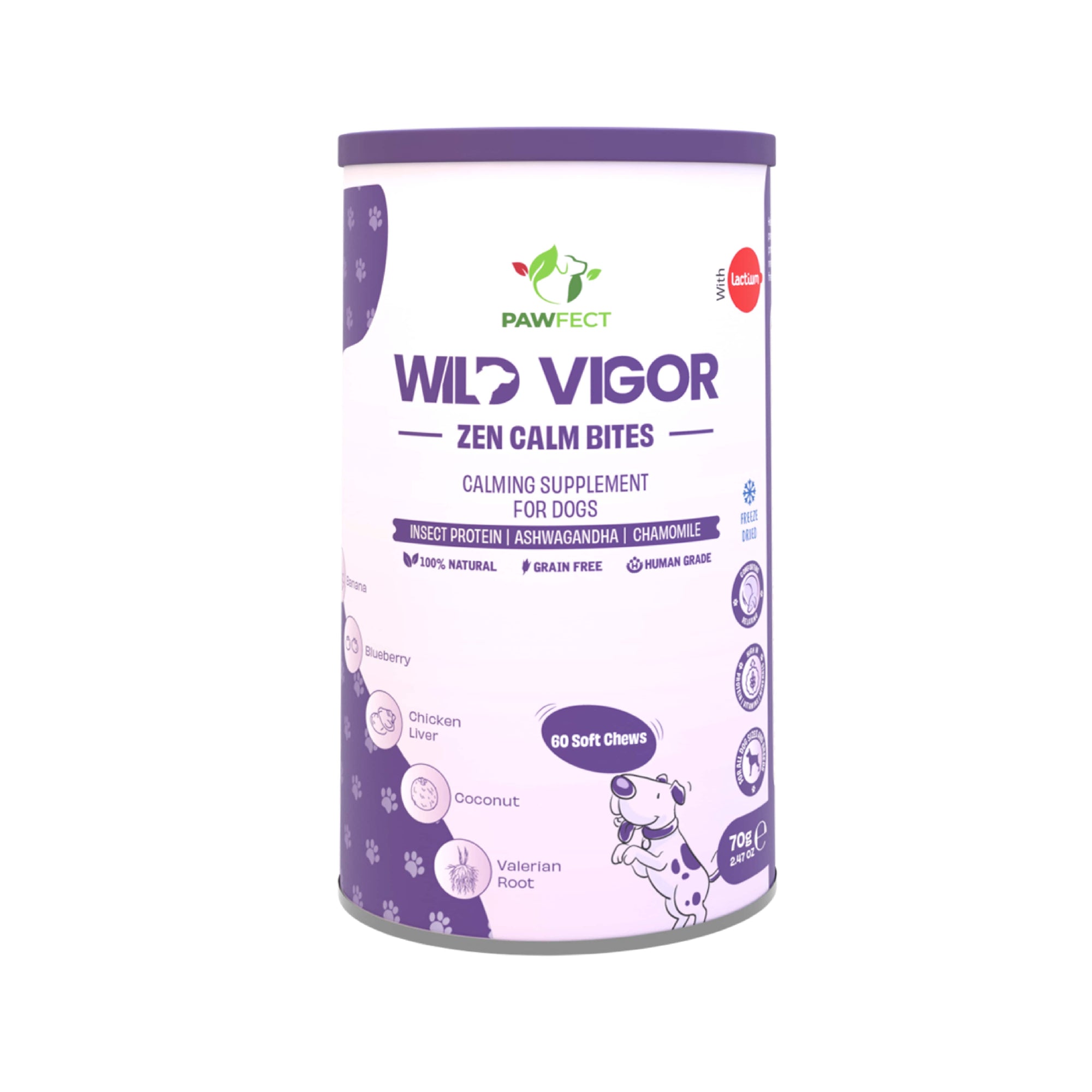 Pawfect supplements Wild Vigor Zen Calm 60 Stk.