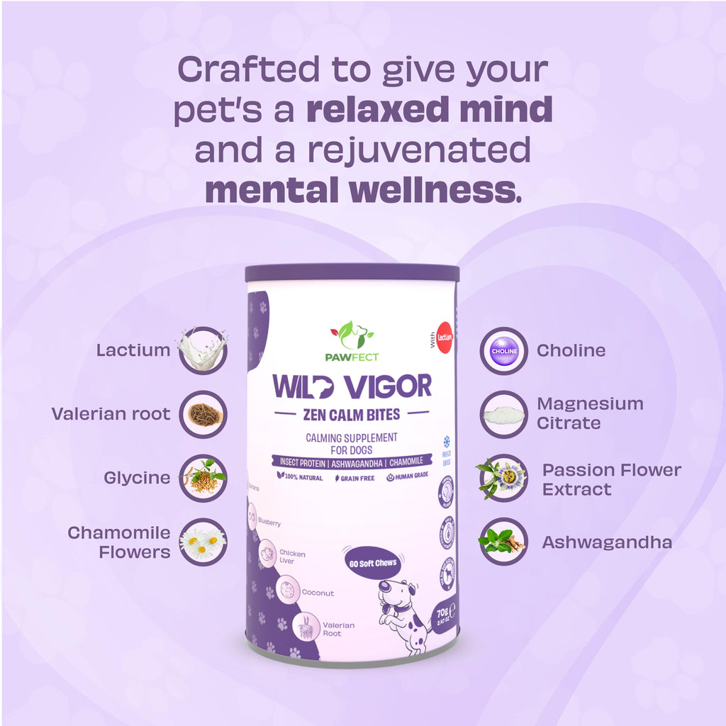 Pawfect supplements Wild Vigor Zen Calm 60 Stk.