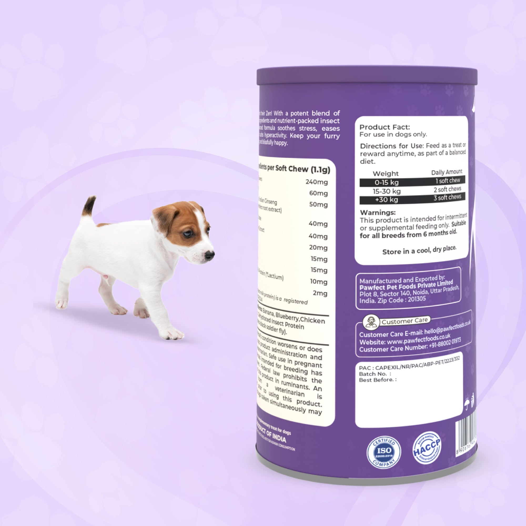 Pawfect supplements Wild Vigor Zen Calm 60 Stk.