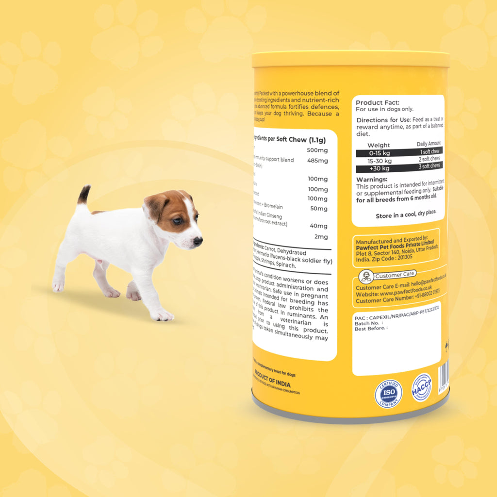 Pawfect supplements Wild Vigor Defender Bites 60 Stk.