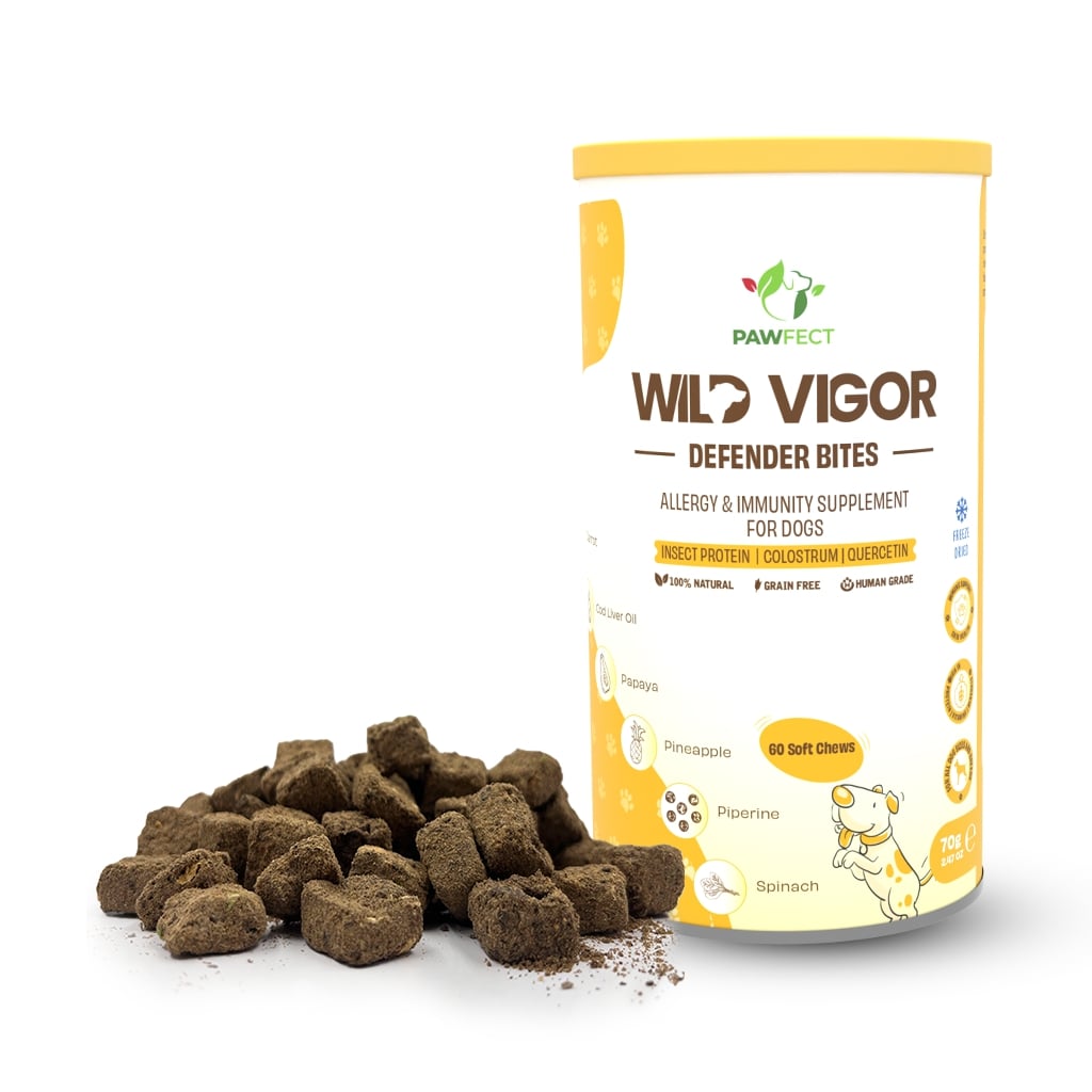Pawfect supplements Wild Vigor Defender Bites 60 Stk.