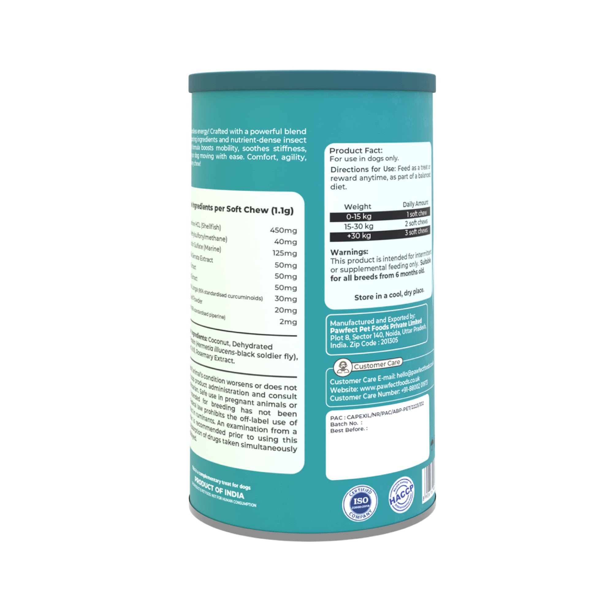 Pawfect supplements Wild Vigor Move Max 60 Stk.