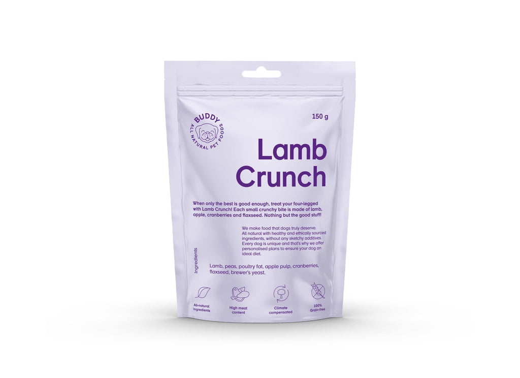 BUDDY Crunchy Hundesnack Lamm mit Cranberrys 150 g