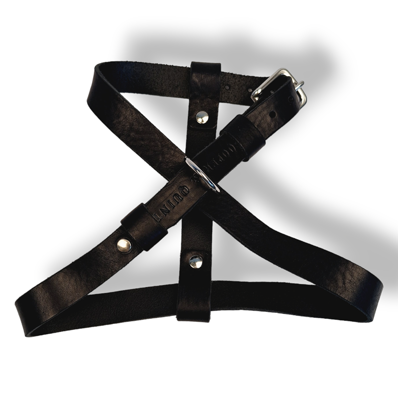 Leren hondentuig - Cooper & Quint