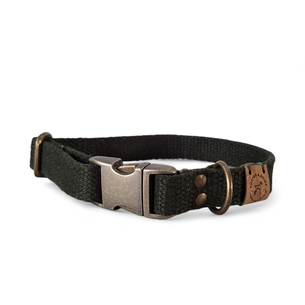Simply Hemp Halsband Hond | Bosgroen - Cooper & Quint