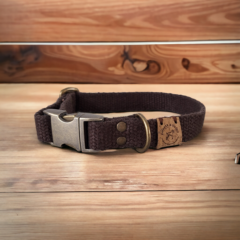 Simply Hemp Halsband Hond - Cooper & Quint